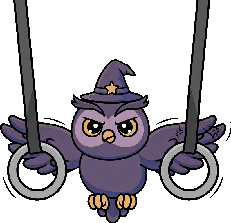 WodWiz owl mascot