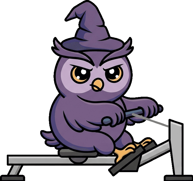WodWiz owl mascot
