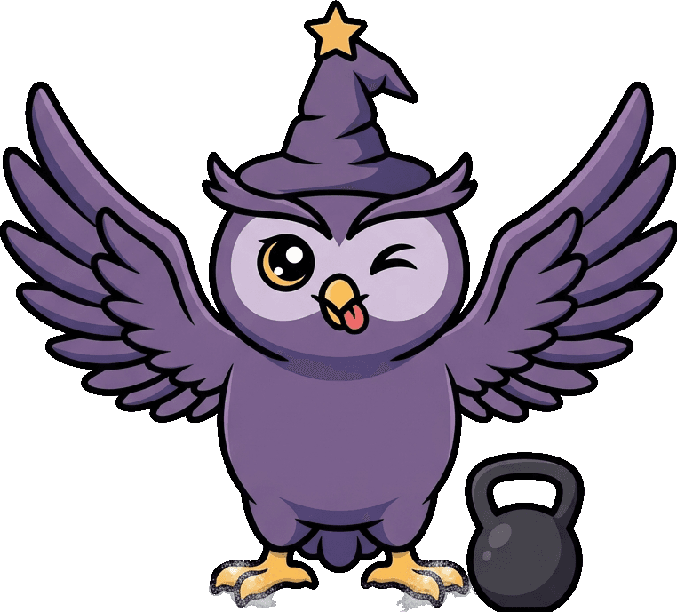 WodWiz owl mascot